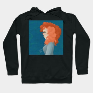 Red Haired Girl Hoodie